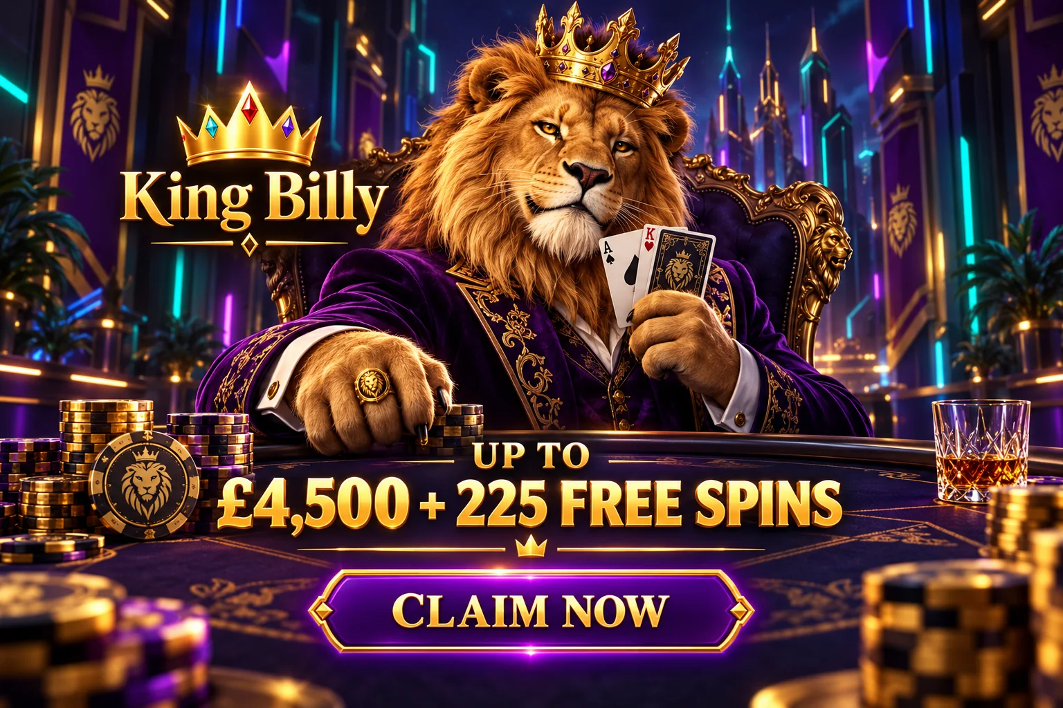 King Billy casino promotion