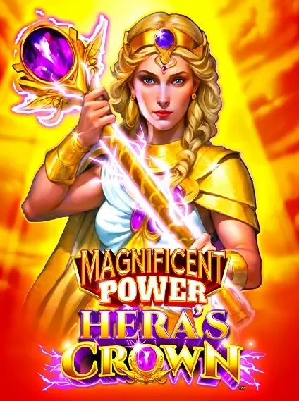 Decorative casino game artwork for King Billy: Magnificent Power Heras Crown