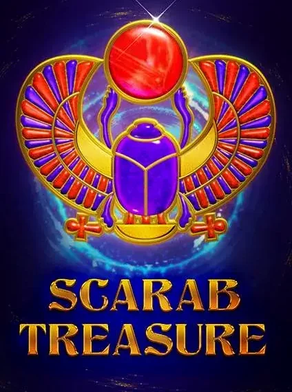 Decorative casino game artwork for King Billy: Scarab Treasure