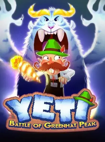 Decorative casino game artwork for King Billy: Yeti Battle Of Greenhat Peak